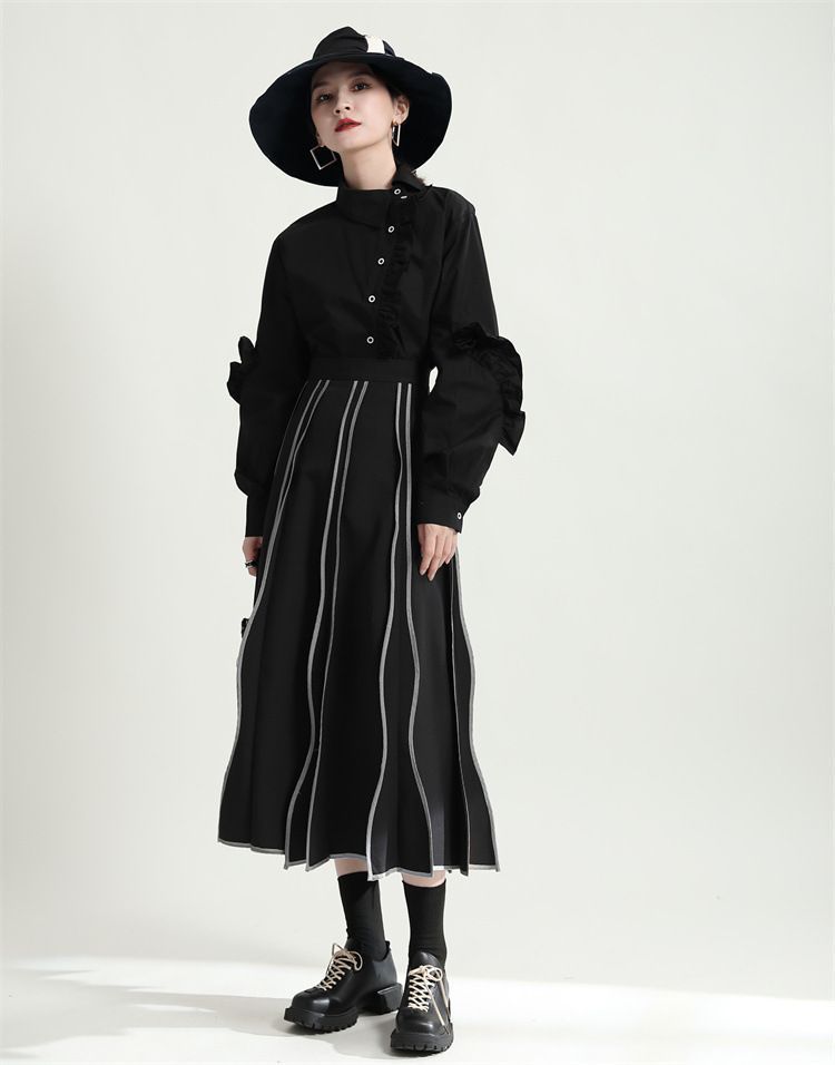 フリルブラウス シャツ