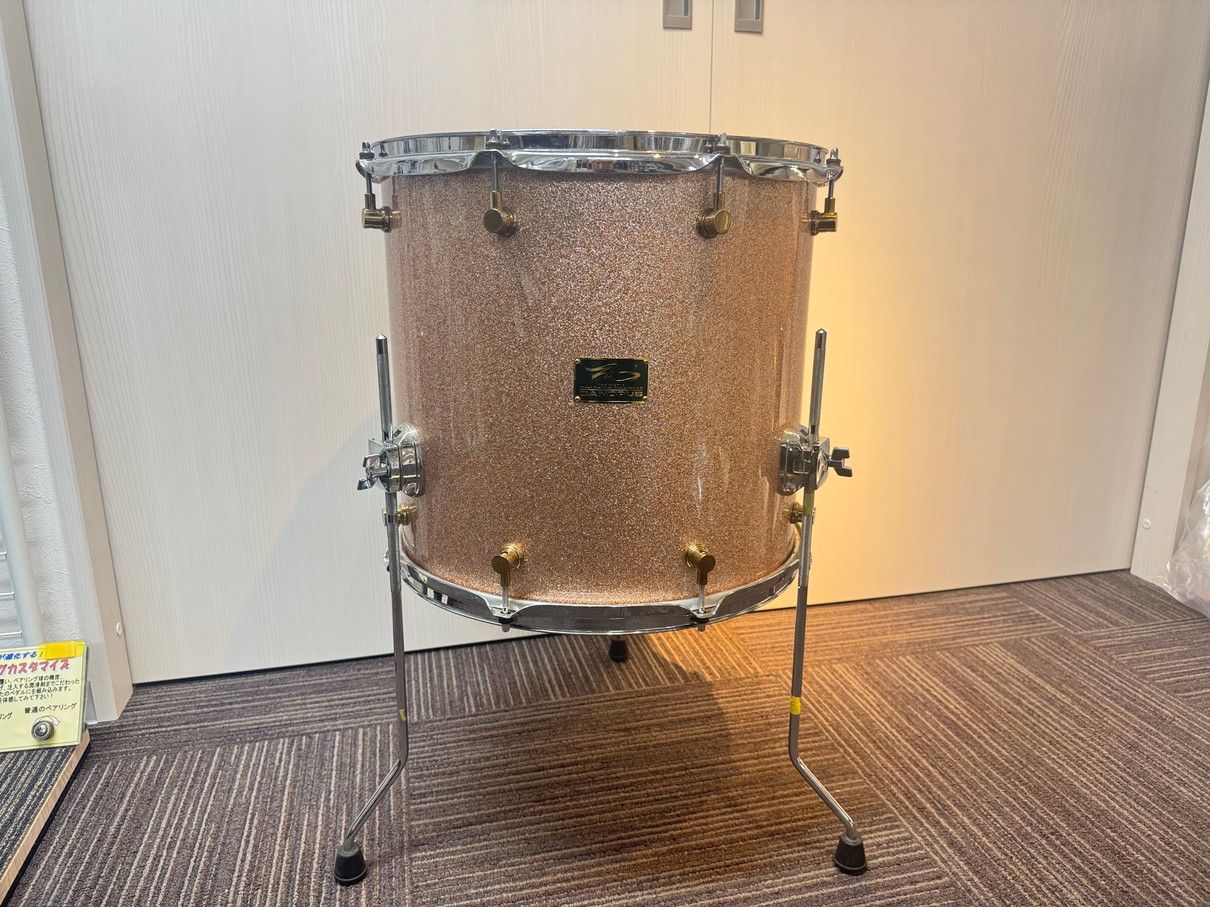 CANOPUS R.F.M. Classic Kit plus BD22x15 TT12x8 TT13x9 FT16x15 メイプル+RF Champagne Spkl