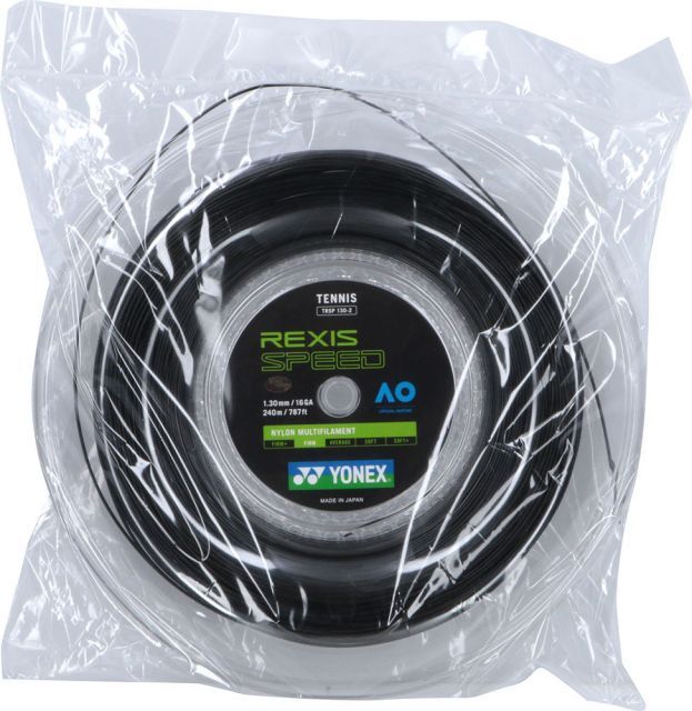 Yonex(ヨネックス) TRSP1302 レクシススピード130(240M) レクシススピード130 240M ガット ストリング 反発力 マルチフィラメント