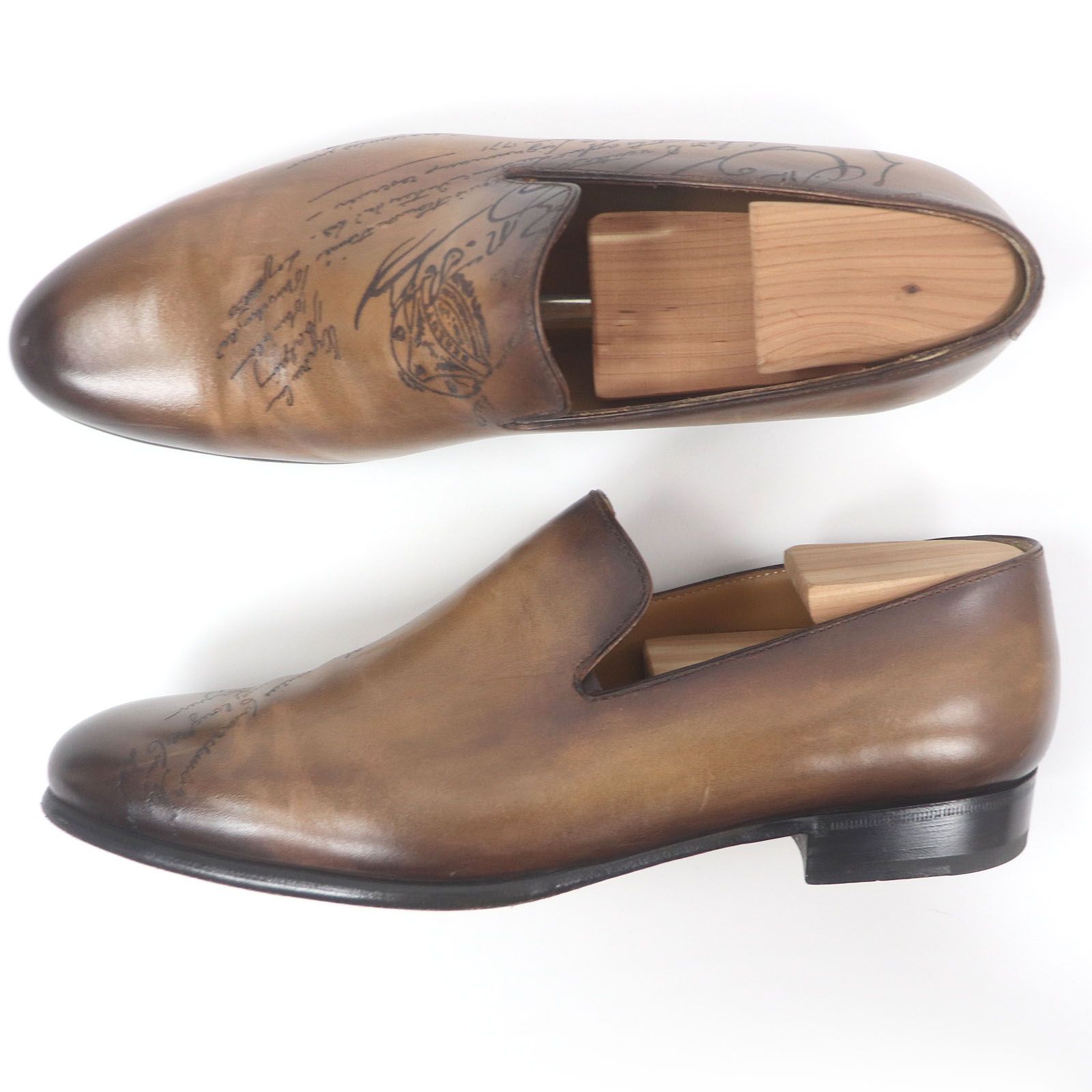 Berluti ベルルッティ カリグラフィー ローファー【美品】 楽天市場】美品▽Berluti ベルルッティ オルガ期