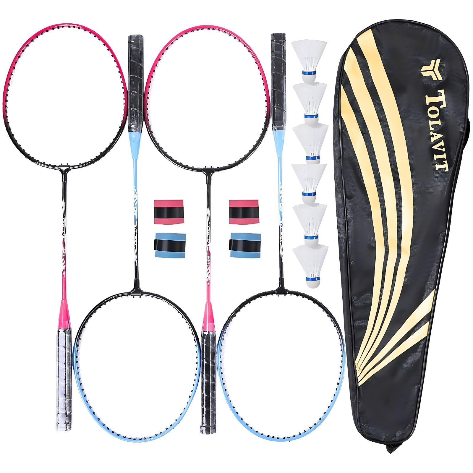 バドミントン アイソメトリック01BP YONEX ISO01BP専用ケース、羽根つき