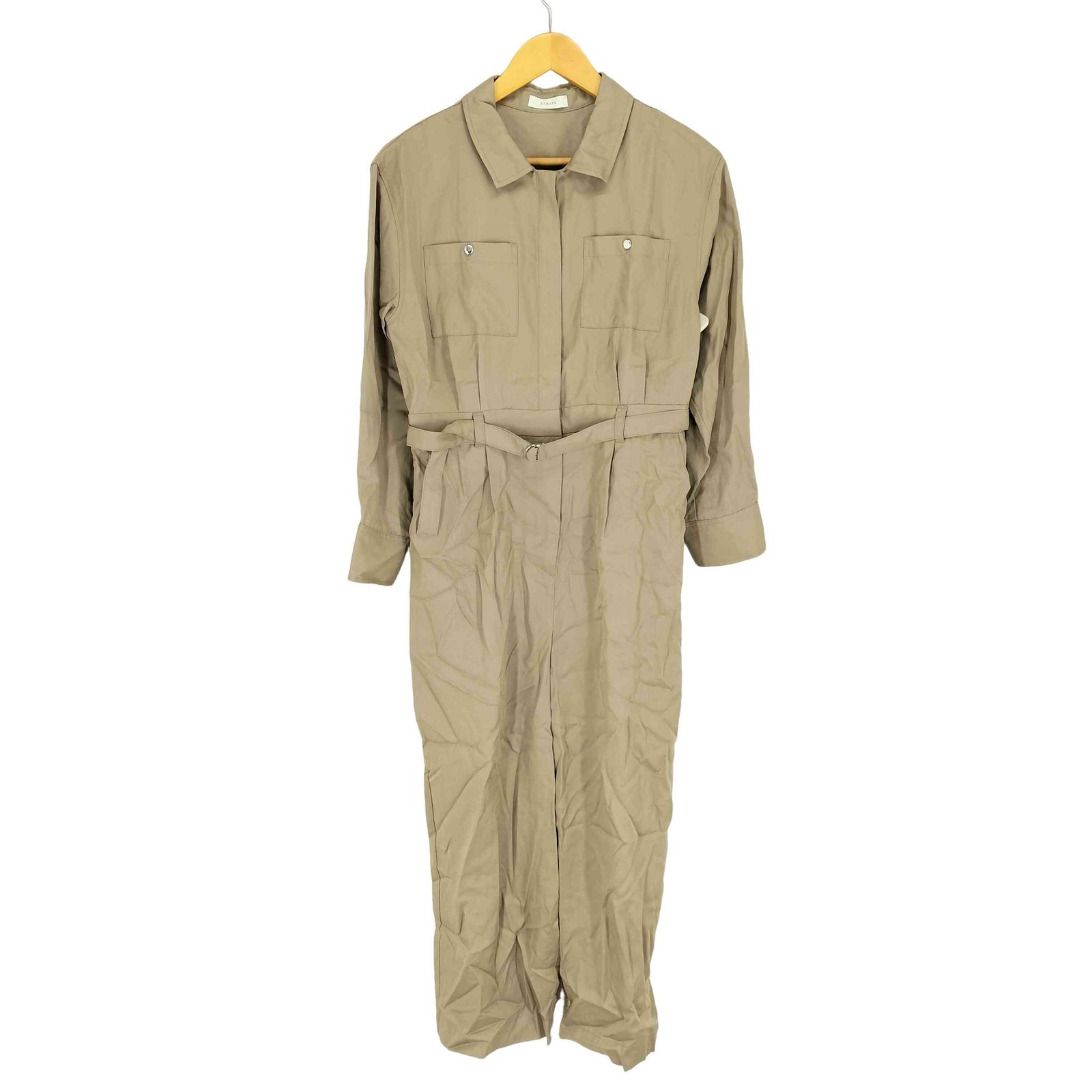 STRATA(エストラータ) ヴィンテージツイルジャンプスーツ レディース  L【中古】【ブランド古着バズストア】 エストラータ STRATA ヴィンテージツイルジャンプスーツ レディース