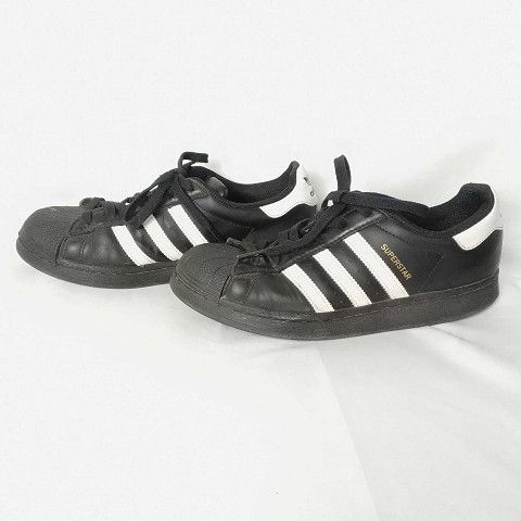 【美品】adidas superstar eg4959 黒 白23.5㎝ SUPERSTAR 2024年秋冬新作♪ adidas【アディダス】 スーパー