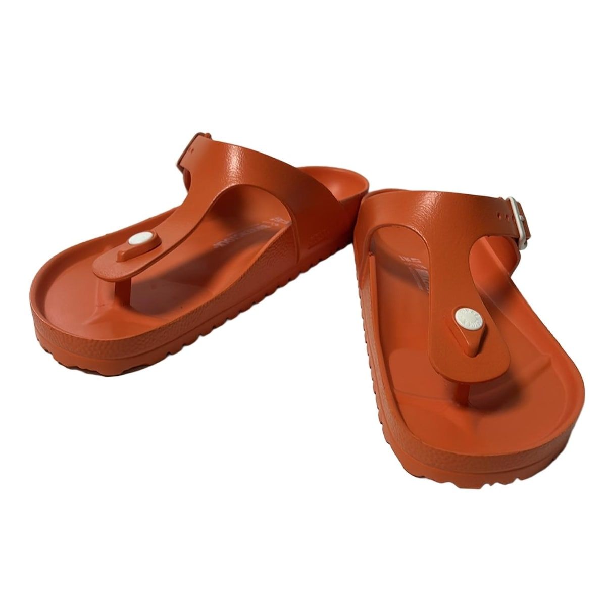 BIRKEN STOCK ビルケンシュトック ビーチサンダル 26.5 メンズ ギゼ 1003523 オレンジ×白