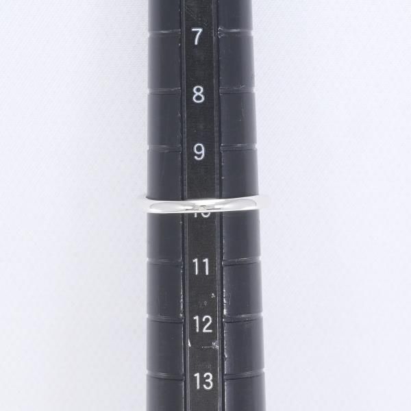 4℃ PT950 リング 指輪 10号 ダイヤ 0.182 VS2 ダイヤ 箱 鑑定書 総重量