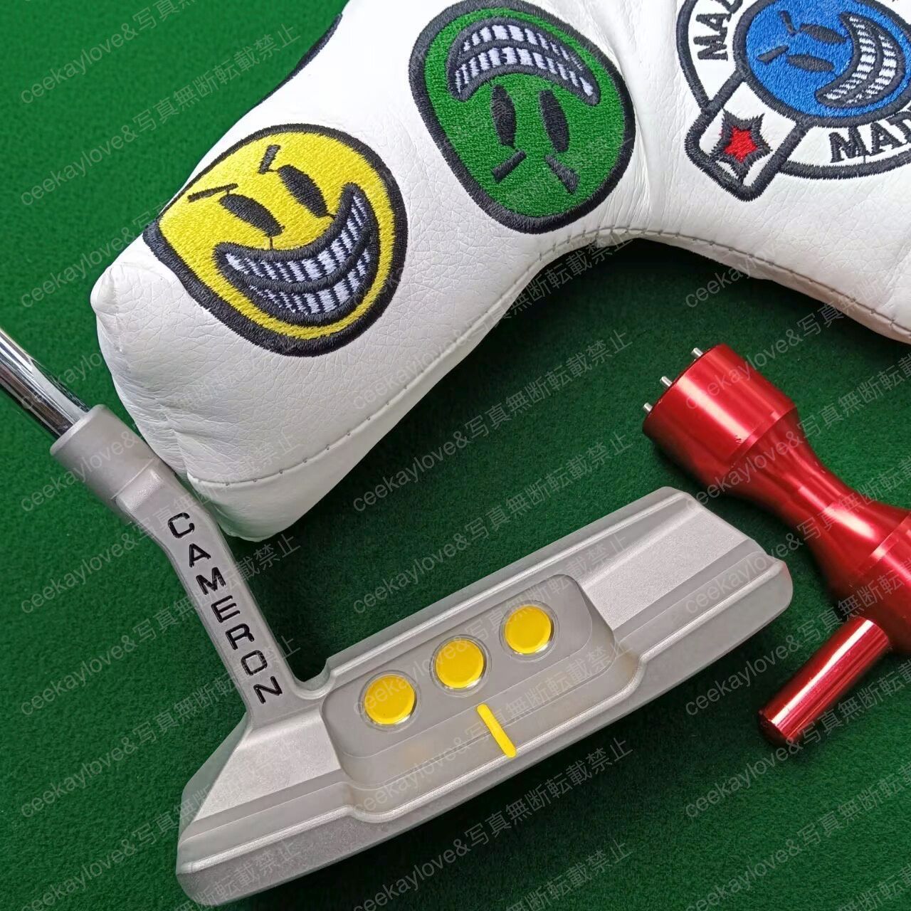 超レア コカ・コーラ 削り出しパター（34.5インチ） 超レア コカ・コーラ 削り出しパター（34.5インチ