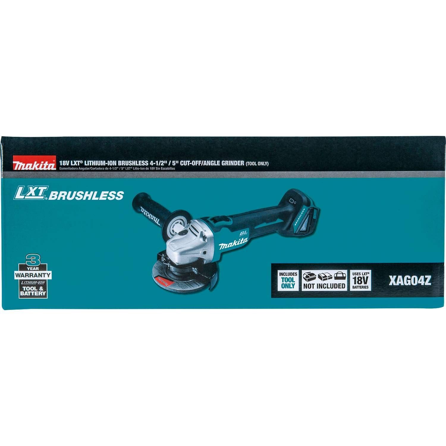 Makita マキタ 18V 充電式 ブラシレス ディスクグラインダー GA504DZ