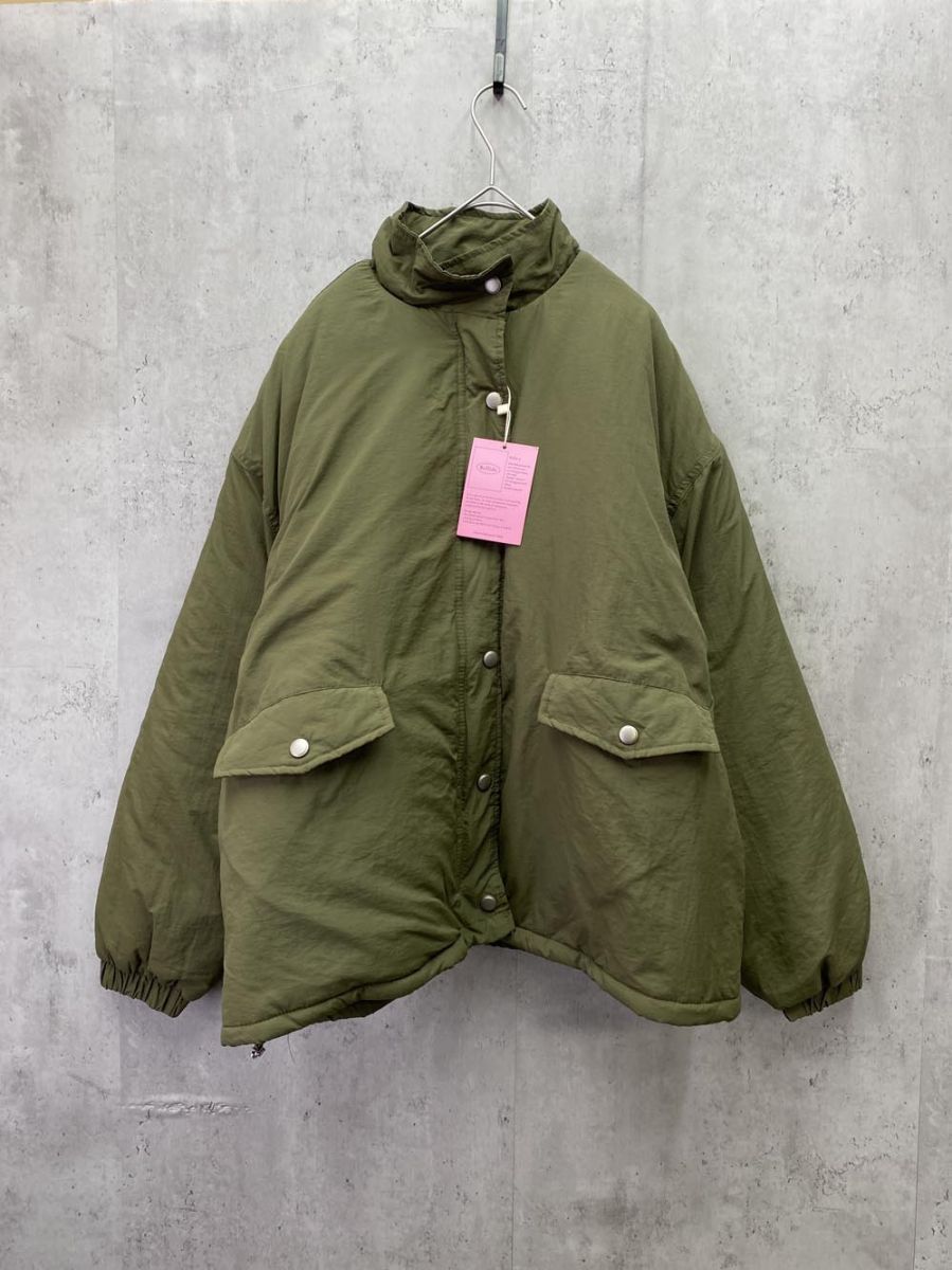 新品 BELLIDE 韓国 ダウン ジャケット sizeF/カーキ