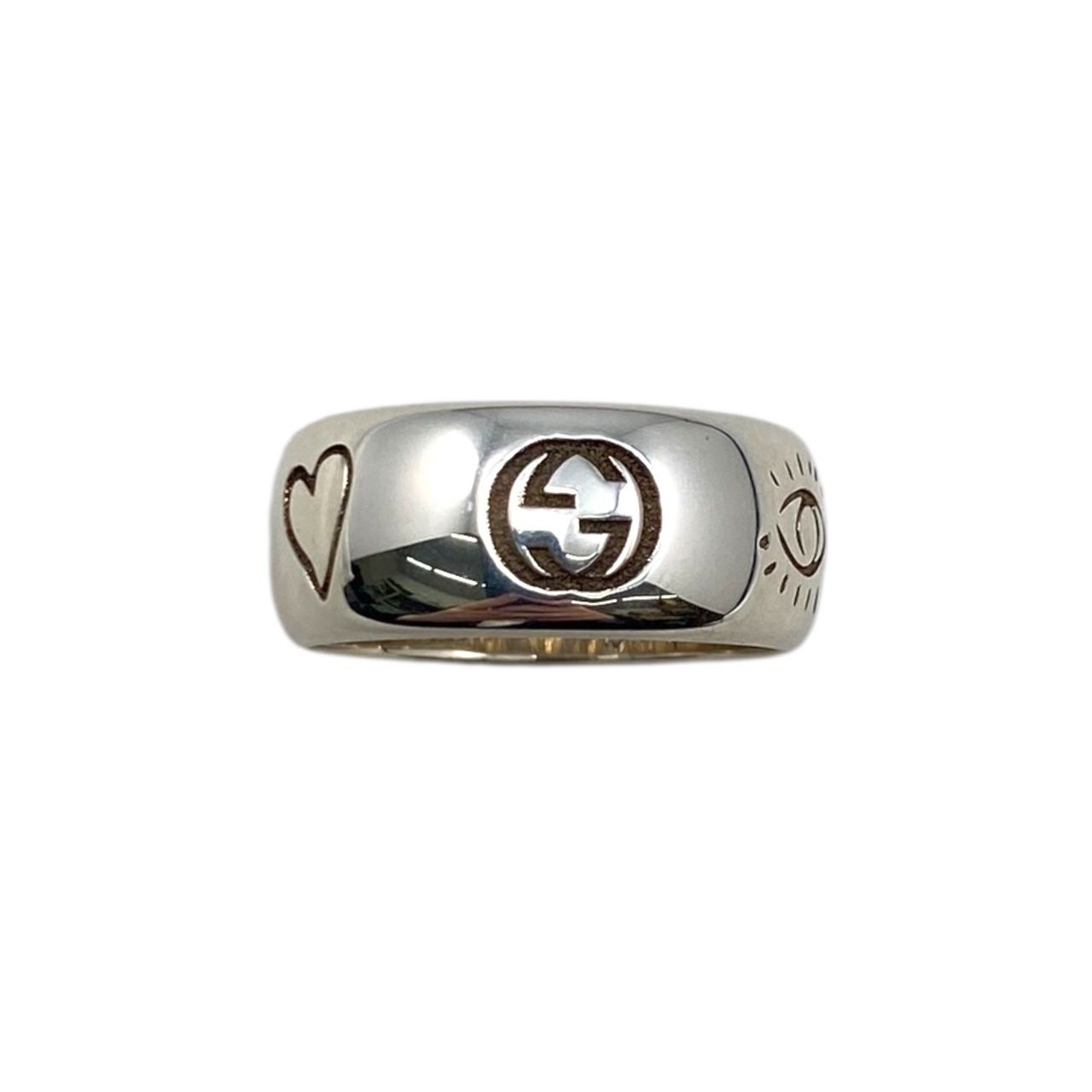 GUCCI リング ☆EM0673 GUCCI グッチ リング メンズ 455247 ブラインド フォー