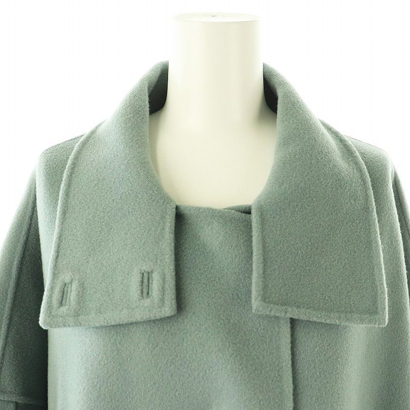 アドーア ADORE ルチアーナリバースタンドカラーコート カシミヤ混 38  