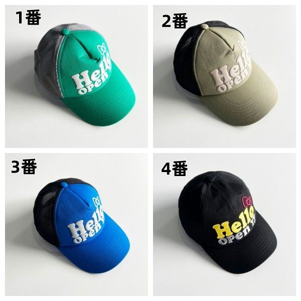 ☆人気【OPEN YY】☆HELLO KITTY X YY HELLO TRUCKER CAP KHAKI Open Yy x Hello Kitty Trucker Cap Black / FEDEX | eBay