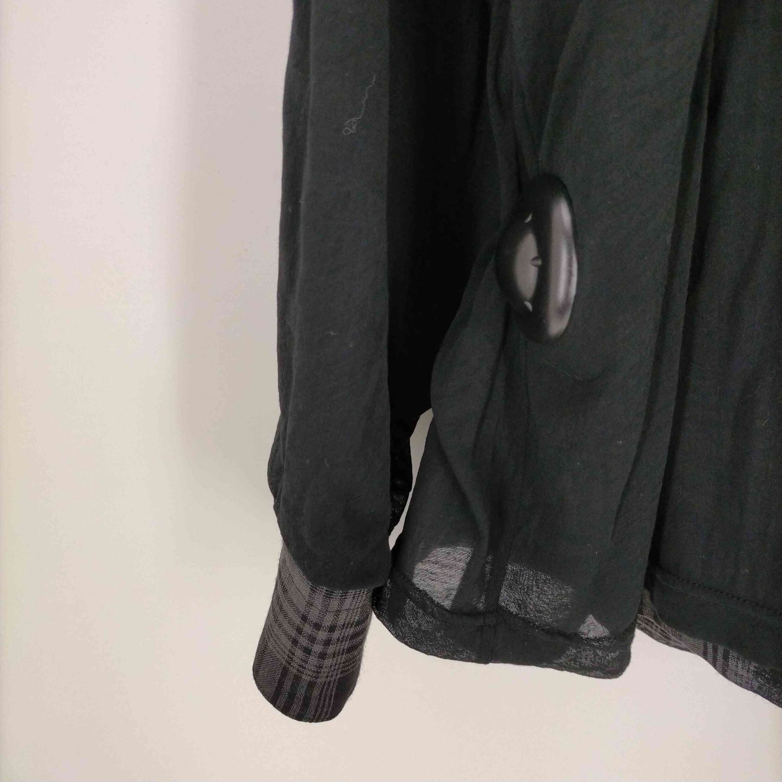 ダイリク DAIRIKU SKELTON LAYERED CHECK SHIRT メンズ JPN：L - メルカリ