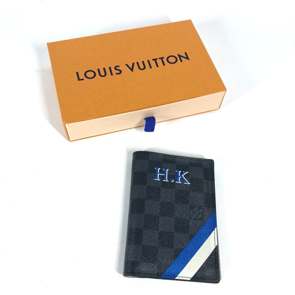 LOUIS VUITTON ルイヴィトン パスポートケース パスポートカバー クーヴェルテュール・パスポール NM N64411 ダミエグラフィットキャンバス