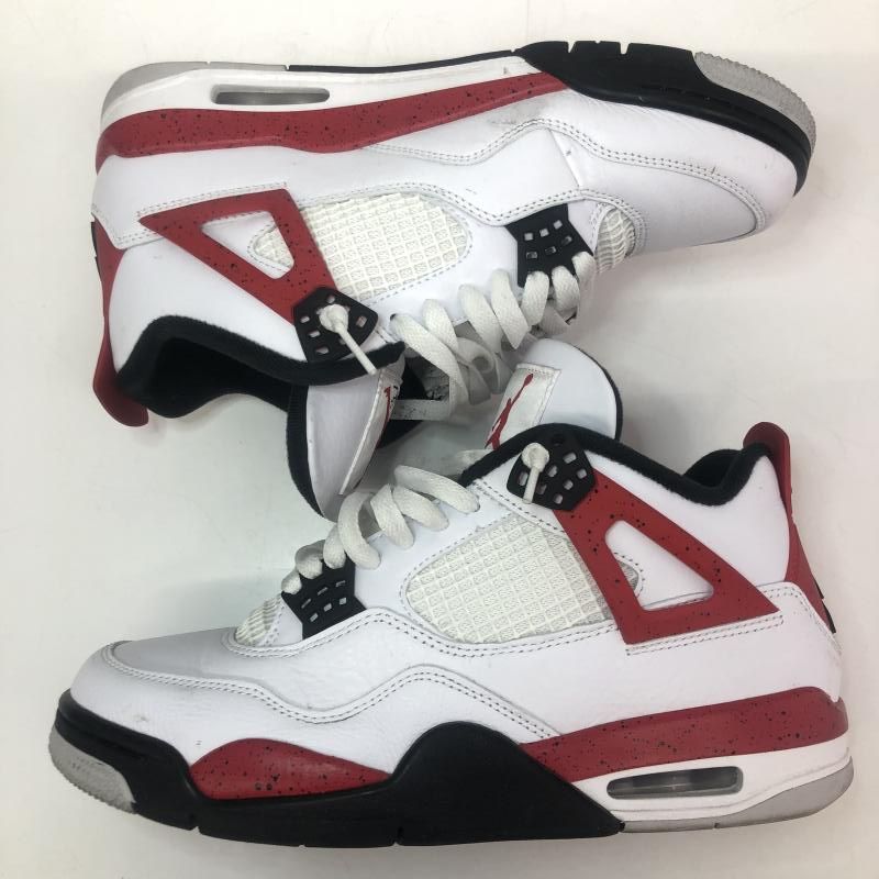 中古】NIKE AIR JORDAN 4 RETRO RED CEMENT 26.5cm DH6927-161 中古】NIKE AIR JORDAN 4 RETRO RED CEMENT 26.5cm DH6927-161