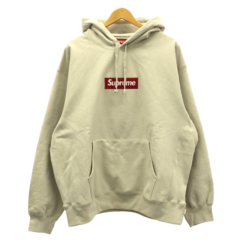 Supreme 21AW Box Logo Hooded Sweatshirt クリーム サイズXL Supreme 21AW Box Logo Hooded Sweatshirt クリーム サイズXL