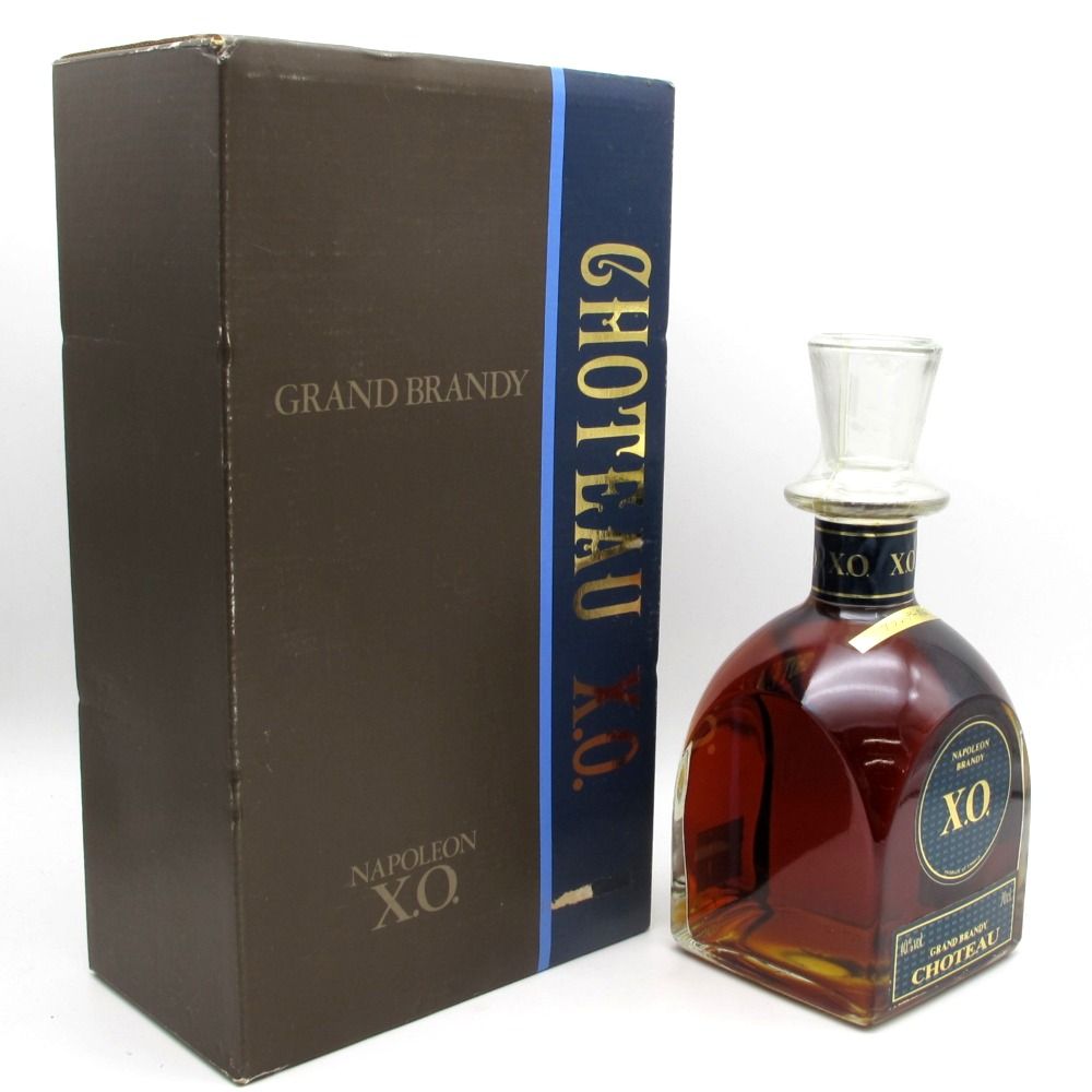 ブランデー シャトー XO CHOTEAU GRAND BRANDY ナポレオンブランデー 700ml 40% 洋酒 古酒 未開栓 - メルカリ