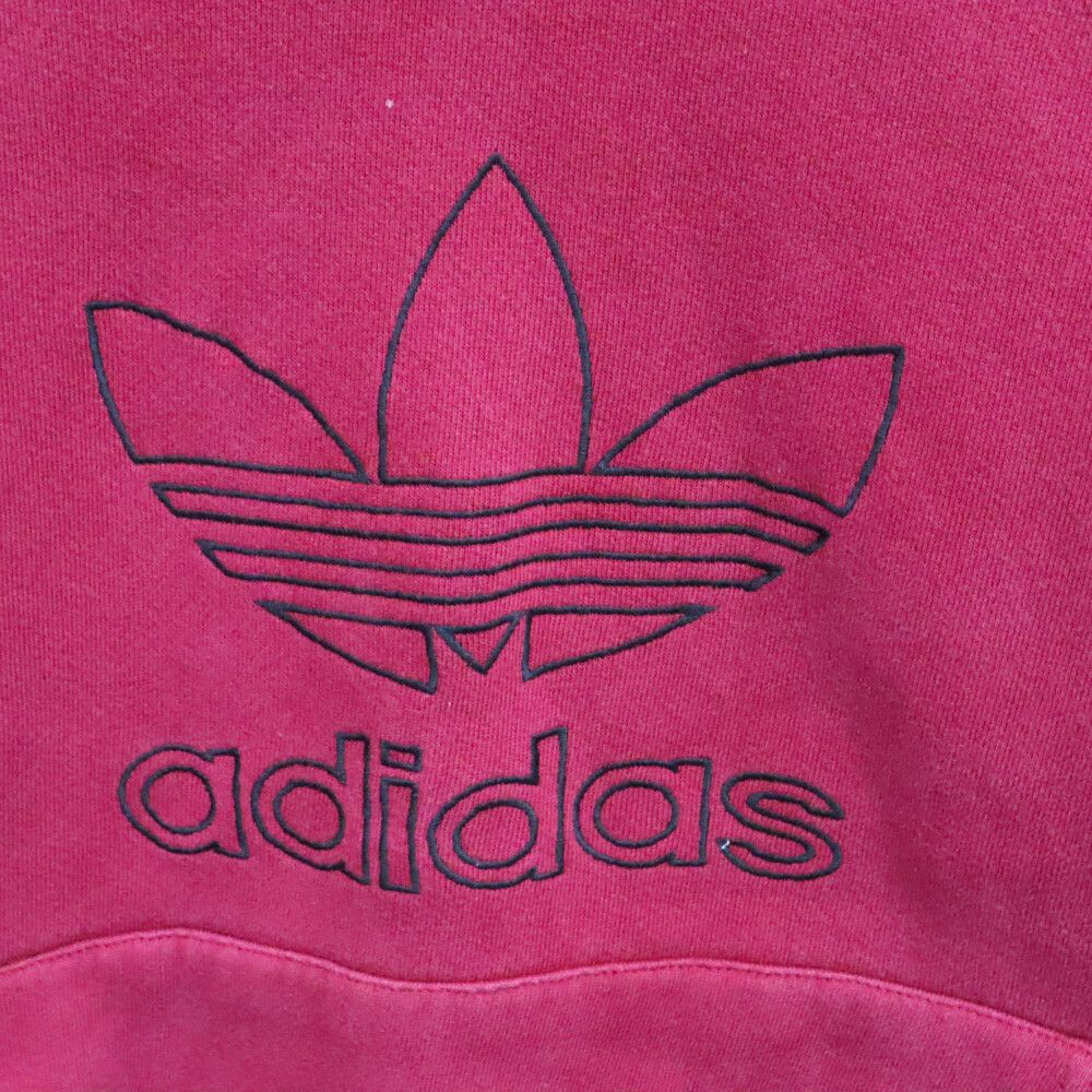 80‘s USA製 万国旗タグ adidas 両面トレフォイル ノースリーブ 古着 90s USA製 adidas BIG トレフォイル ノースリーブ Tシャツ