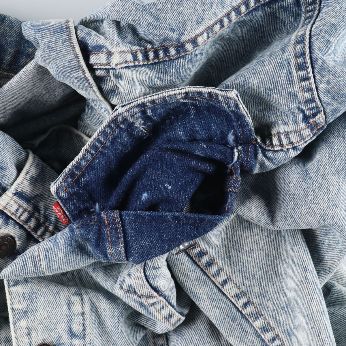 古着 80年代 リーバイス Levi's 75532-0214 デニムジャケット G