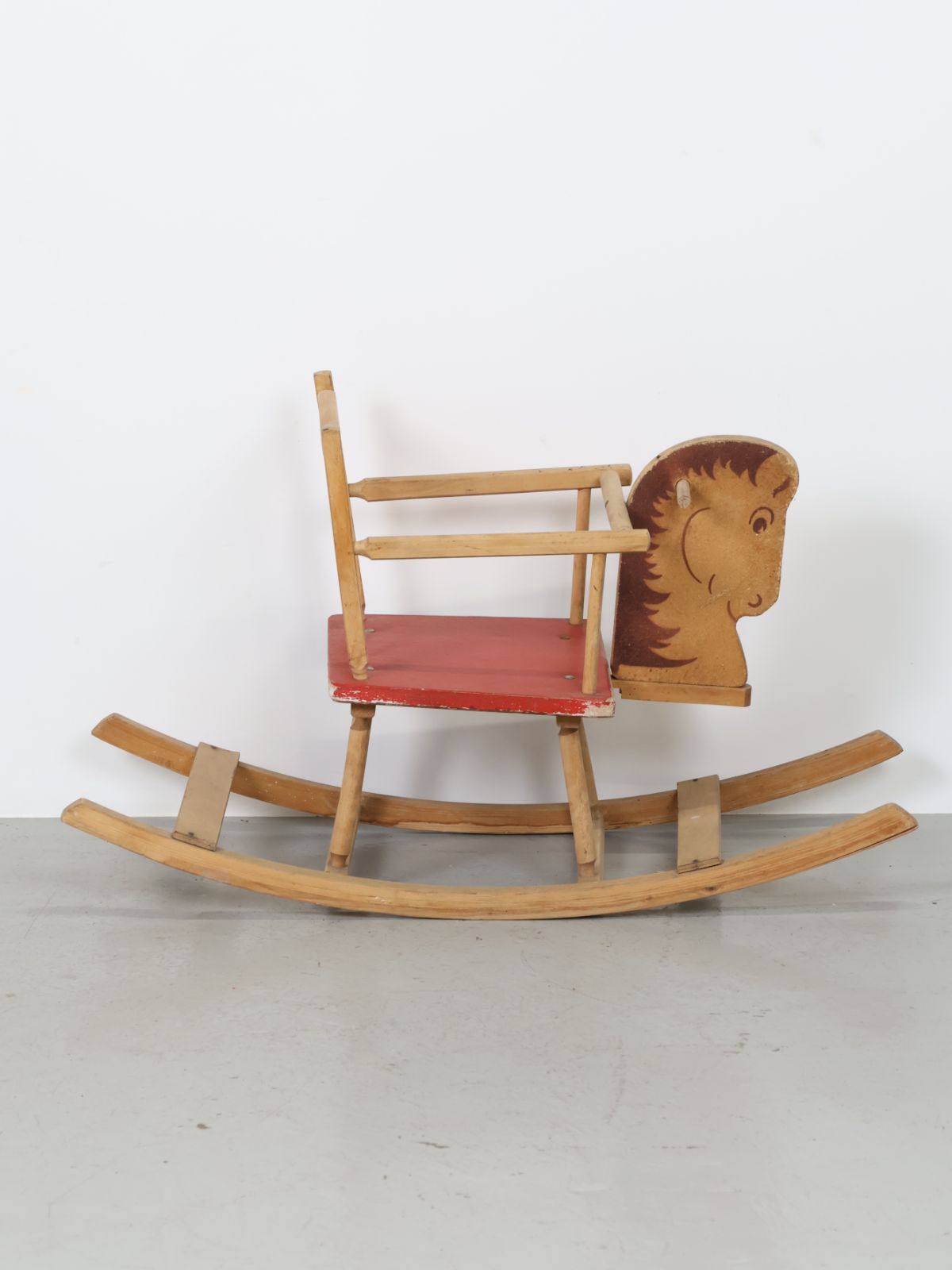 1970 - 80年代 ヴィンテージ ウッド ロッキング ホース - メルカリ
