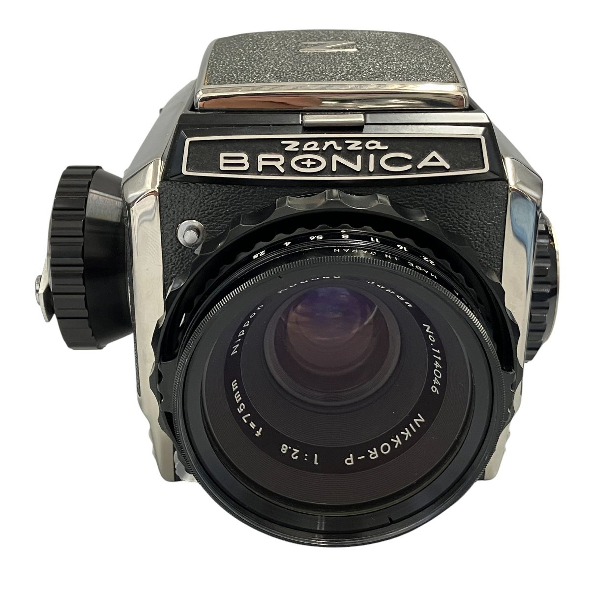 ZENZA BRONICA NIKKOR-P 75mm F2.8 ゼンザブロニカ 中判カメラ フィルムカメラ レンズセット T10055750