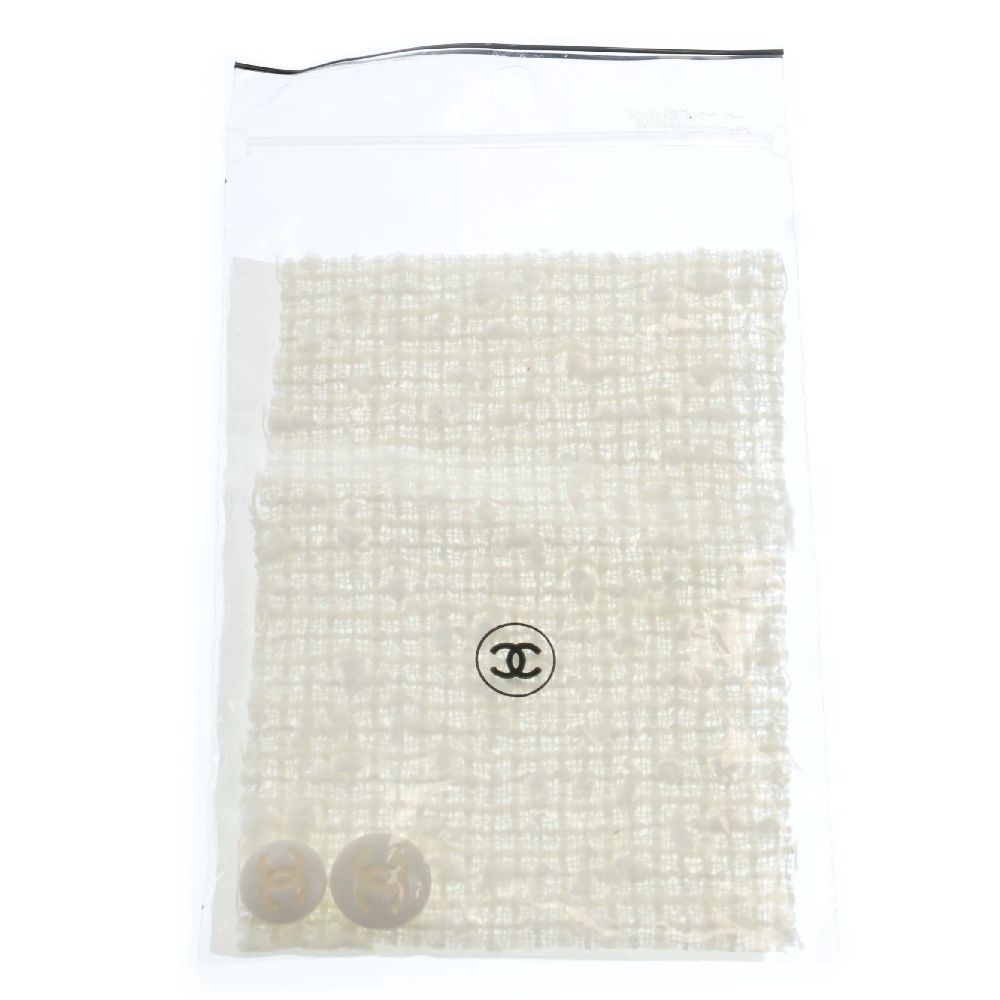 CHANEL (シャネル) ココマーク ツイード ノーカラージャケット  