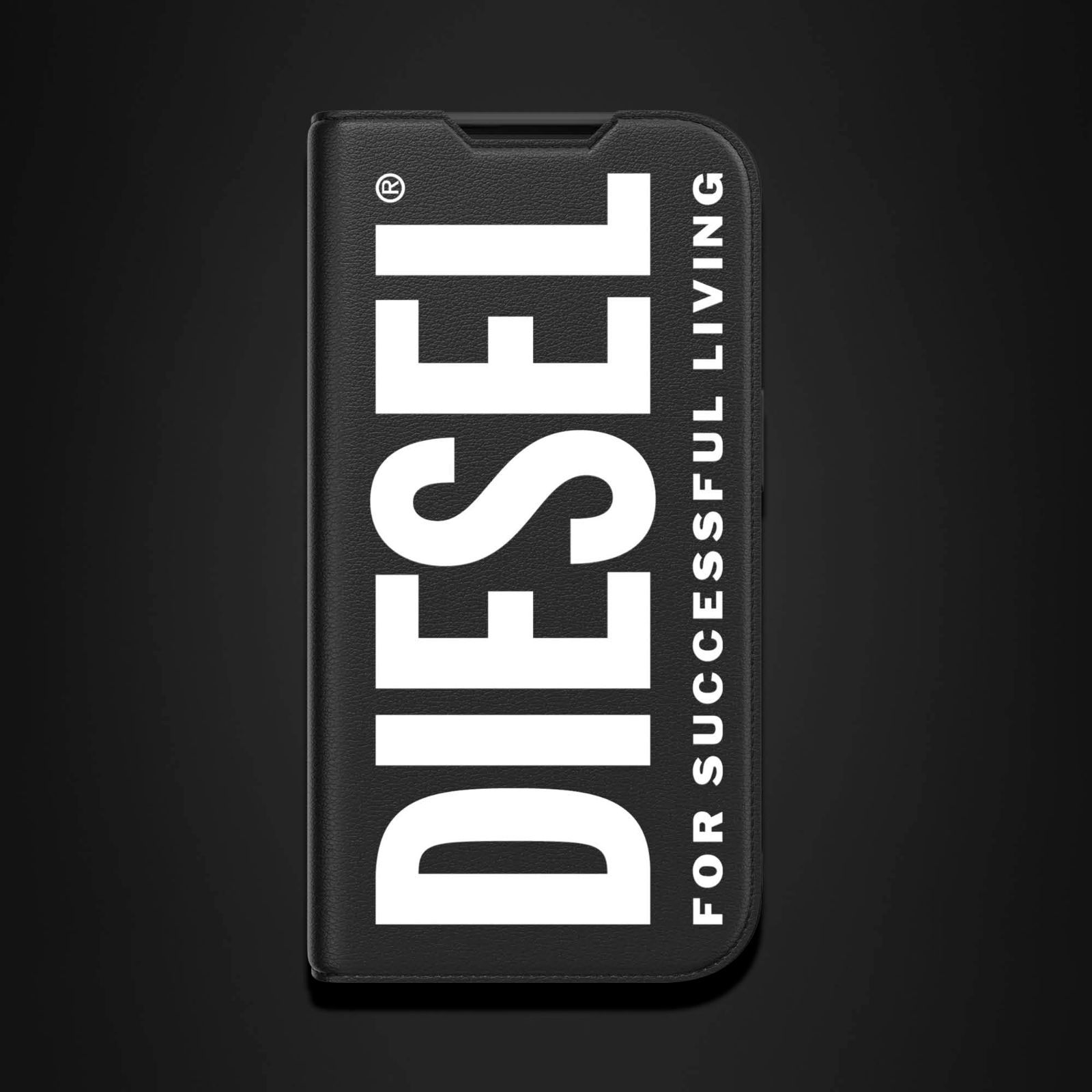 DIESEL 手帳型　iPhone 16 Pro Max【新品】2点セット iPhone 16 Proケース Booklet MagSafe ブラック