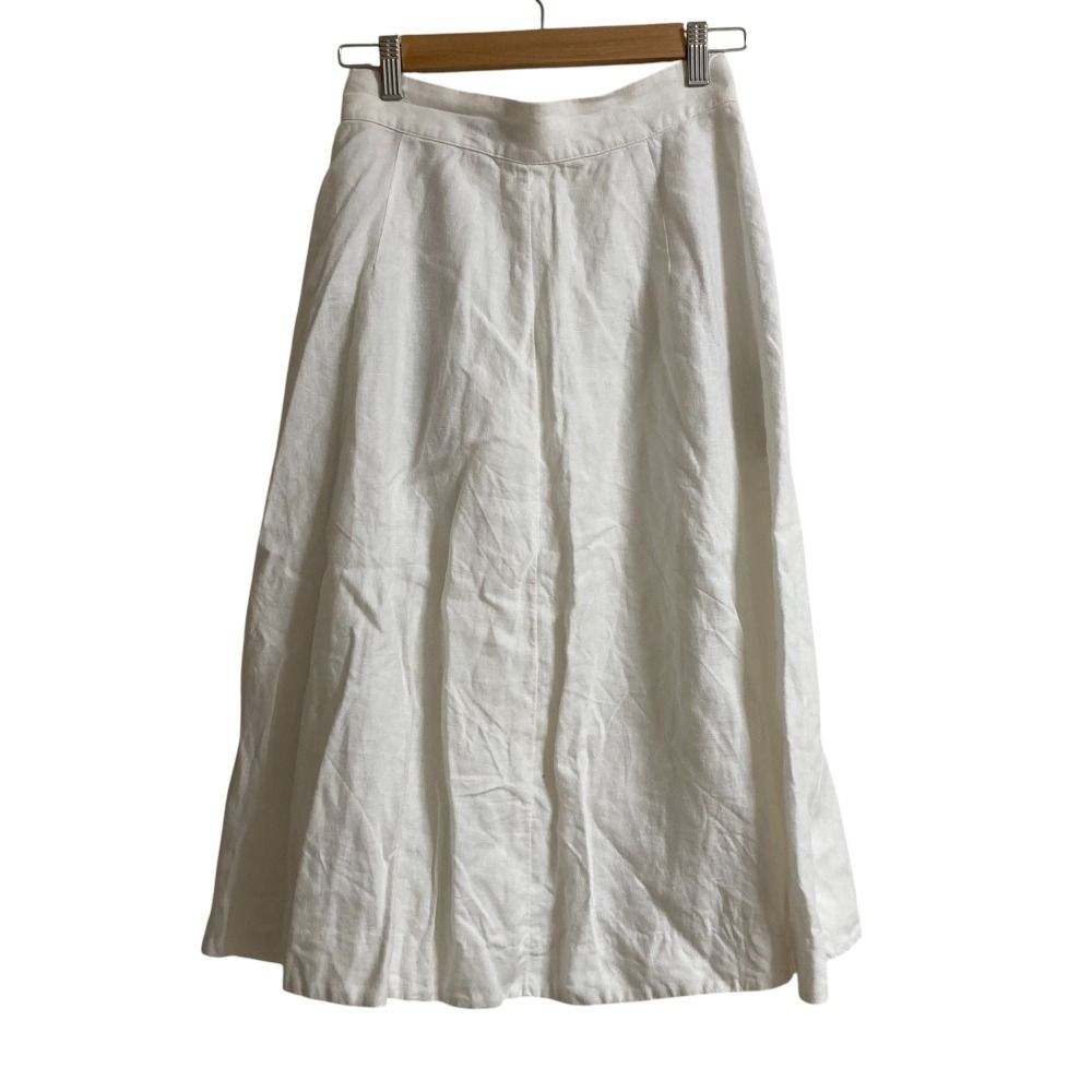 vintage Ralph Lauren リネンシルク グルカスカート 美品 Polo Ralph Lauren ポロラルフローレン リネン ロング
