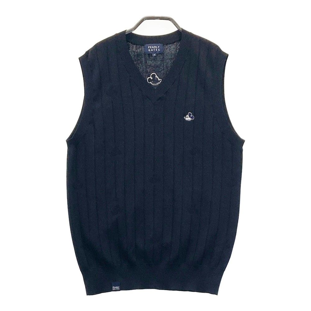 PEARLY GATES×Disney ミッキー ニット4 新品 サイズ：4 PEARLY GATES