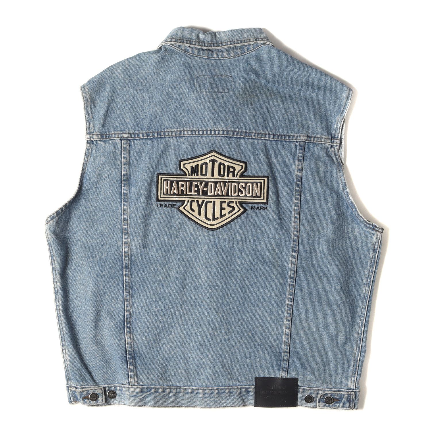 HARLEY-DAVIDSON ハーレーダビッドソン ベスト サイズ:L エンブレム