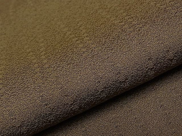 平和屋本店□極上 男性 銀座もとじ プラチナボーイ お召 色無地 立涌  