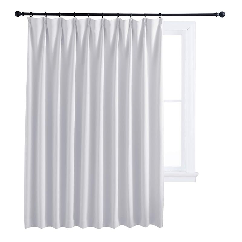 NICETOWN 遮光カーテン 防音 紫外線 幅150cm丈200cm 1枚入り ｜NICETOWN カーテン 遮光 断熱 おしゃれUVカット 北欧 玄関