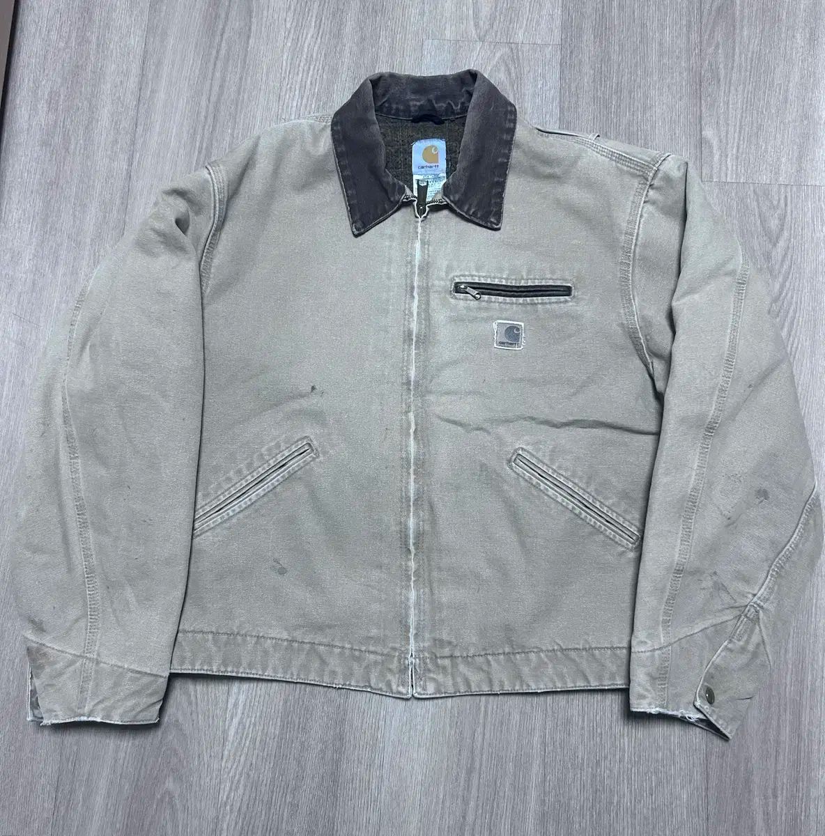 Carhartt デトロイトジャケット j97 CML size.XL 希少カラー USA製 carhartt デトロイト ジャケット J97PTL 2XL