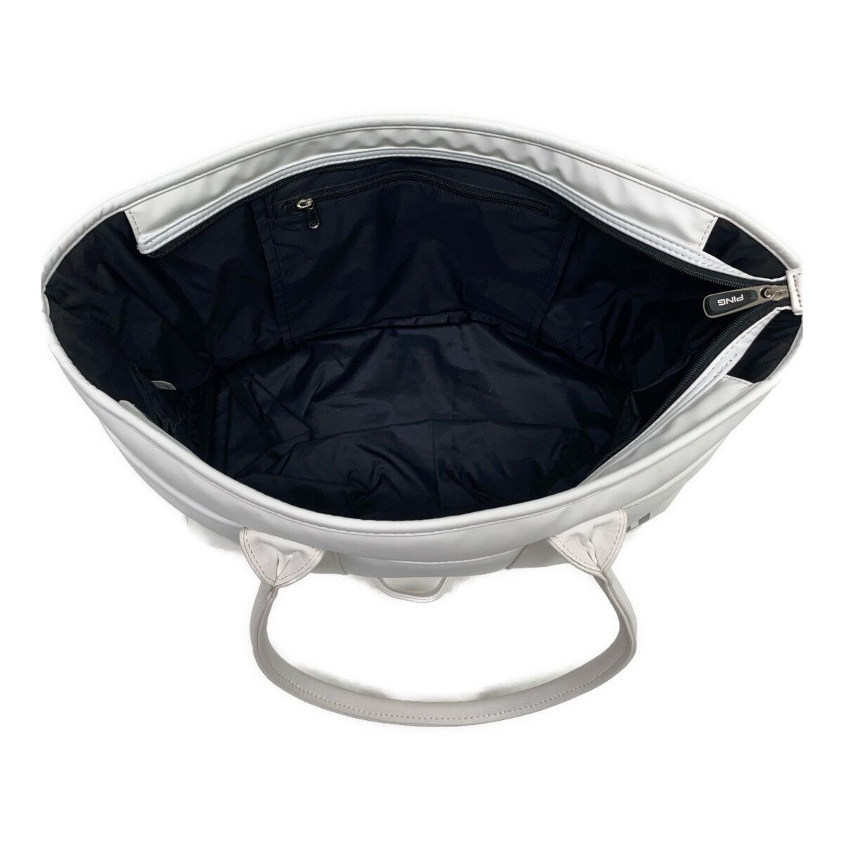 中古 ピン PING ボストンバッグ ホワイト 白 トートバッグ ロッカー