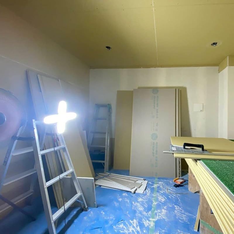 60W LED電球付屋内用クリップランプ