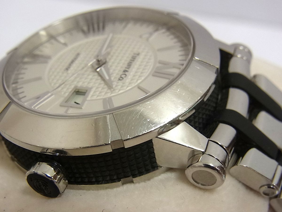 定価66万円☆TIFFANY&Co. ティファニー 腕時計 アトラスジェント 自動