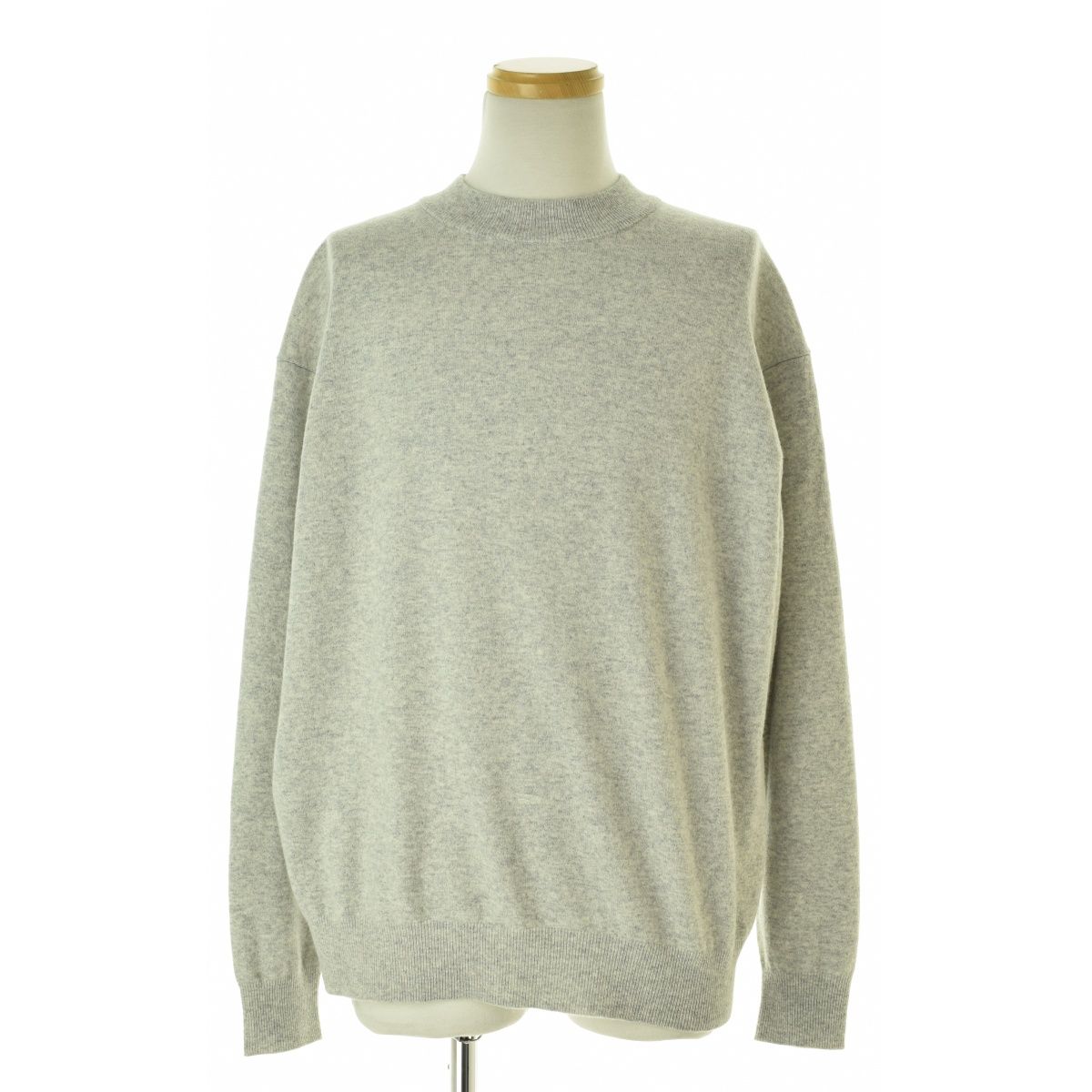 【crepuscule×Stevenalan】2403-038 MOCK NECK KNIT モックネック長袖ニットセーター