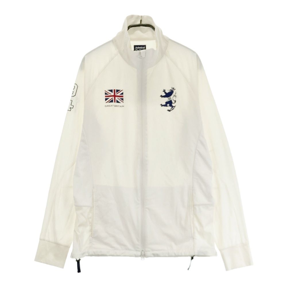 サイズ：L ADMIRAL アドミラル ジップジャケット ホワイト系
