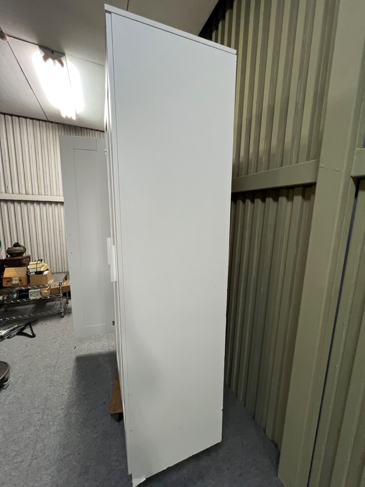 クローゼット ワードロープ ワイド 家具 収納 白 ミラー MARWIL-DEMENAGEMENTS_CH