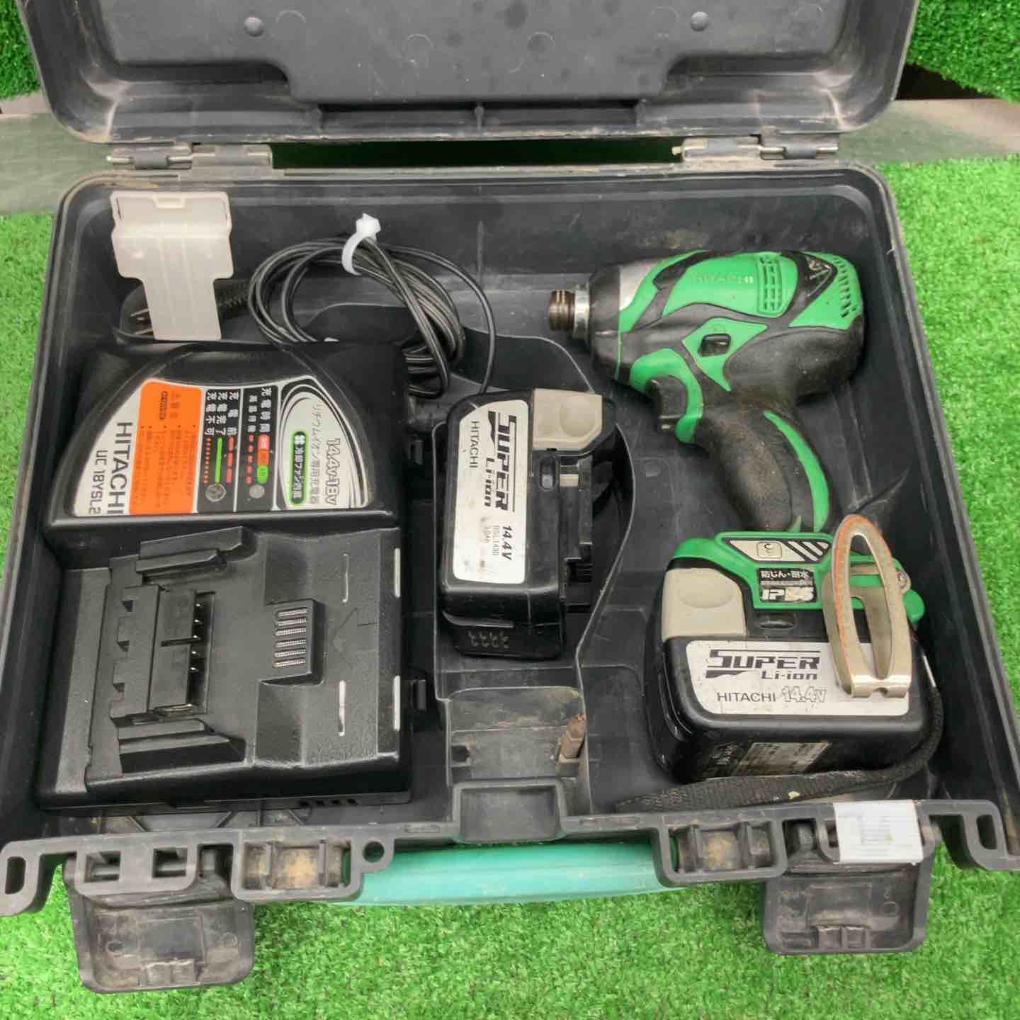 ハイコーキ HIKOKI 旧 日立工機 コードレスインパクトドライバー WH14DBAL2 2LSCK L 桶川店