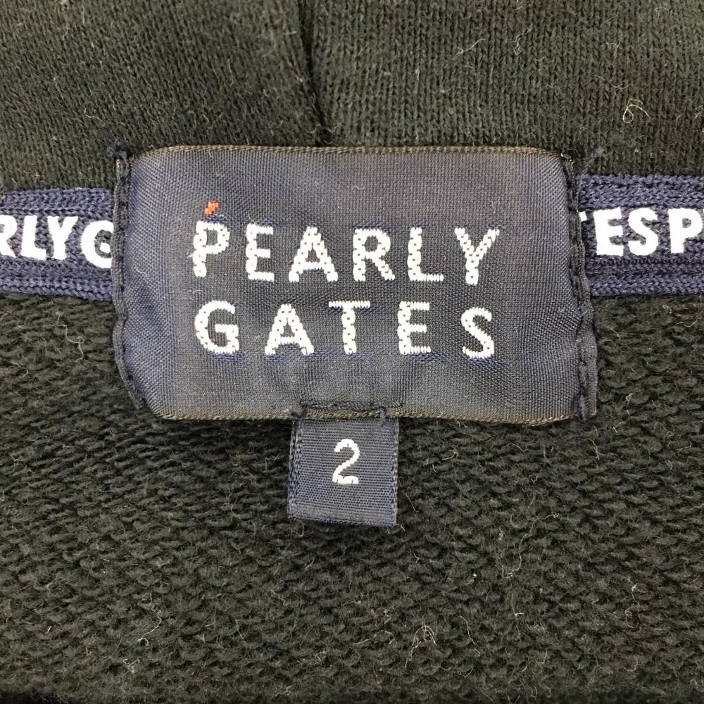 今週限定価格　新品未使用PEARLY GATESブラックパーカーサイズ2 2025年最新】Yahoo!オークション -パーリーゲイツパーカーメンズ