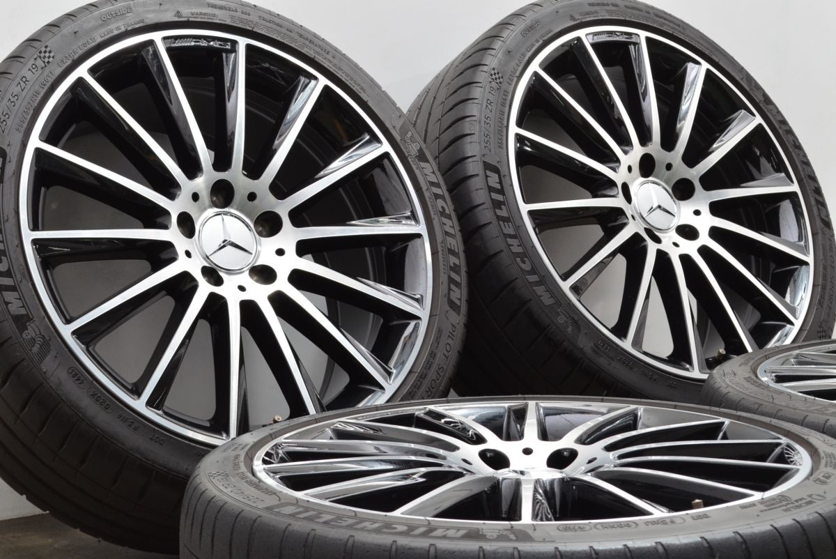 バカボンさん専用　ベンツ セット ミシュラン　純正 GLC AMG 19インチ BBS製】メルセデAMG W213 E63 純正 19in 9.5J+52 +25 PCD112