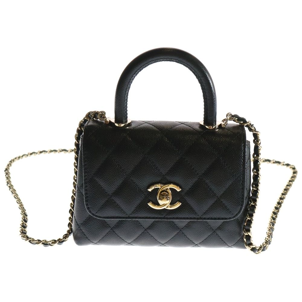 CHANEL/シャネル ココマーク ゴールド レザー ブローチ f_004