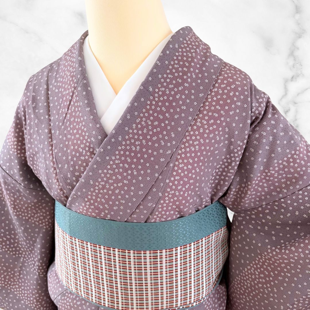 平和屋着物○上質な小紋 宝尽くし舞花文 正絹 逸品 DAAU0872tw （2025  