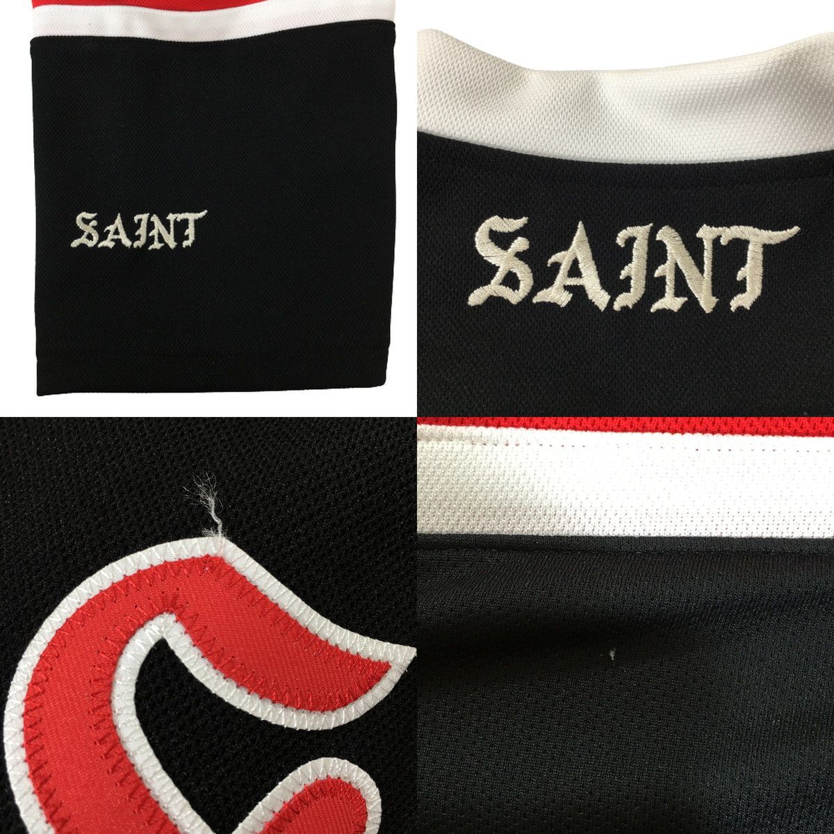 セント マイケル SAINT MICHAEL LS TEE GAME SHIRT ゲームシャツ SM