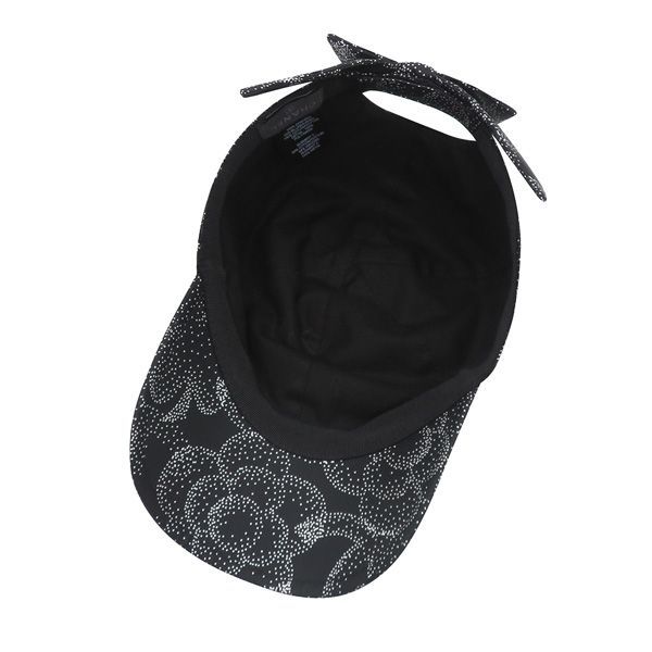 シャネル CHANEL キャップ ココマーク カメリア コットン ブラック/グレージュ シャネル CHANEL ココマーク カメリア ニットキャップ 帽子 カシミヤ