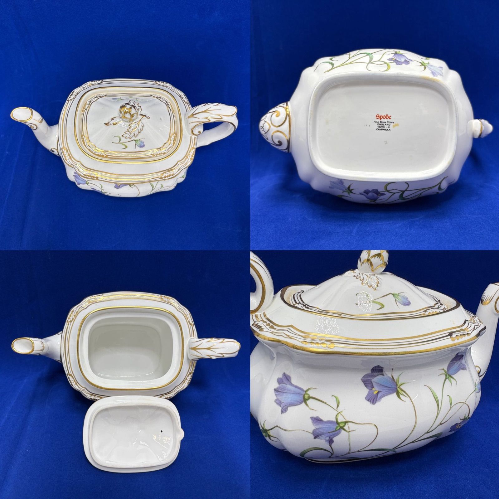 美品】SPODE CAMPANULA スポード カンパニューラ 3点セット - メルカリ
