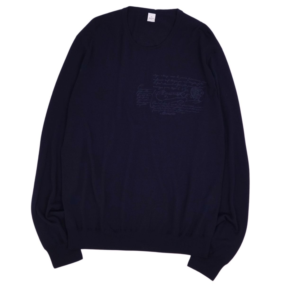 ベルルッティ Berluti ニット セーター ロングスリーブ カリグラフィ 