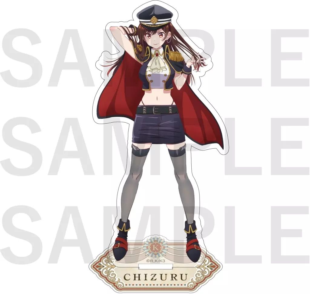 中古】アクリルスタンド・アクリルパネル 水原千鶴 アクリルスタンド