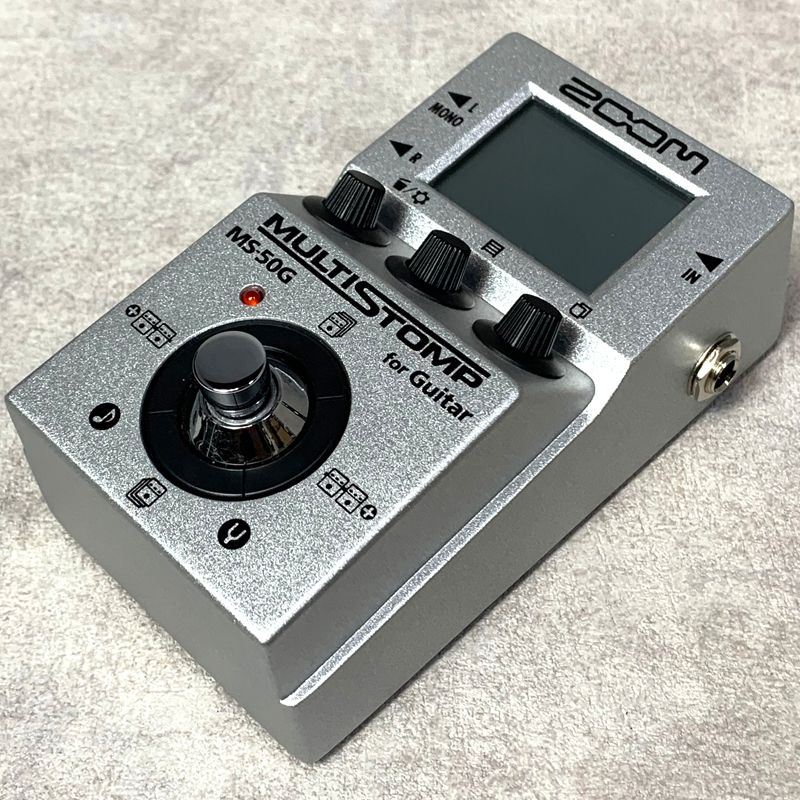加古川店 楽器 ZOOM | ズーム エフェクター MS-50G マルチエフェクター マルチエフェクター シルバー 472