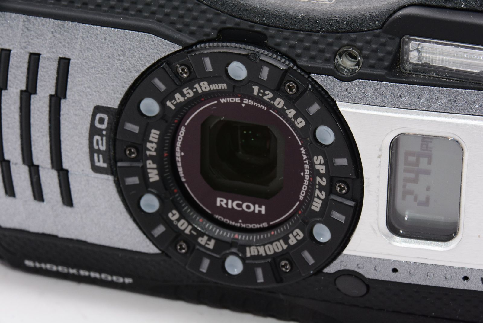 RICOH 防水デジタルカメラ WG-5GPS ガンメタリック 防水14m耐